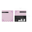 Picture of PAPER NAPKIN RUFFLED LILAC 33X33CM - 12 PACK